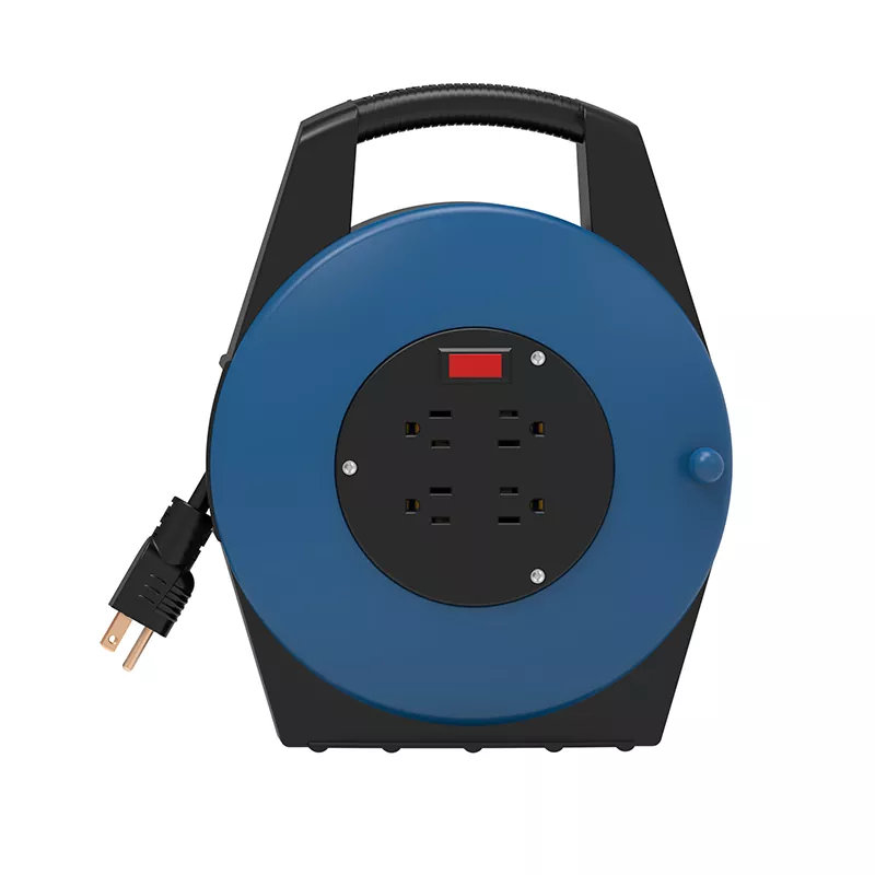 4 forretninger USB Plastic Cord Reel 46ft