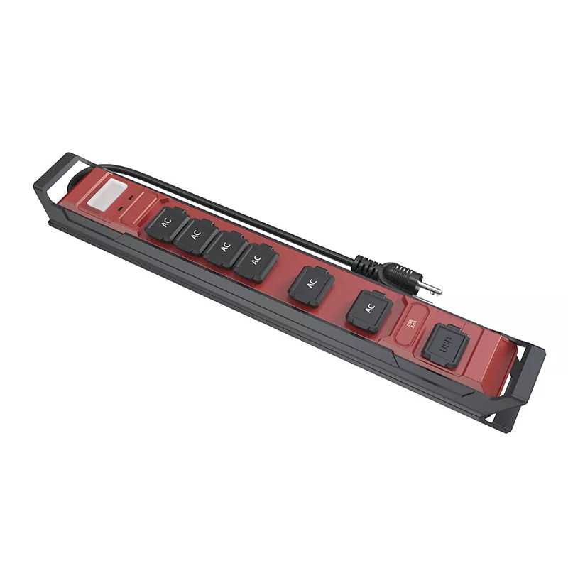 6 udtag Vandtæt Usb 3.4a Power Strip
