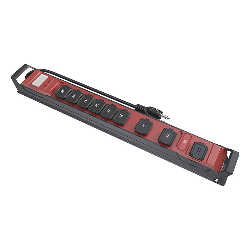 8 udtag Vandtæt Power Strip