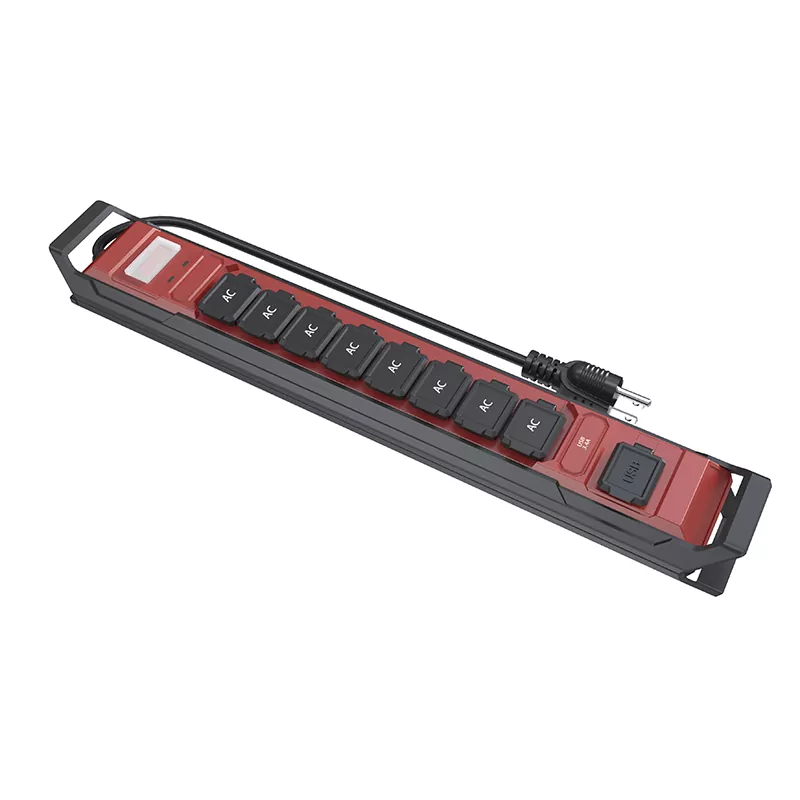 8 udtag Vandtæt Usb Power Strip